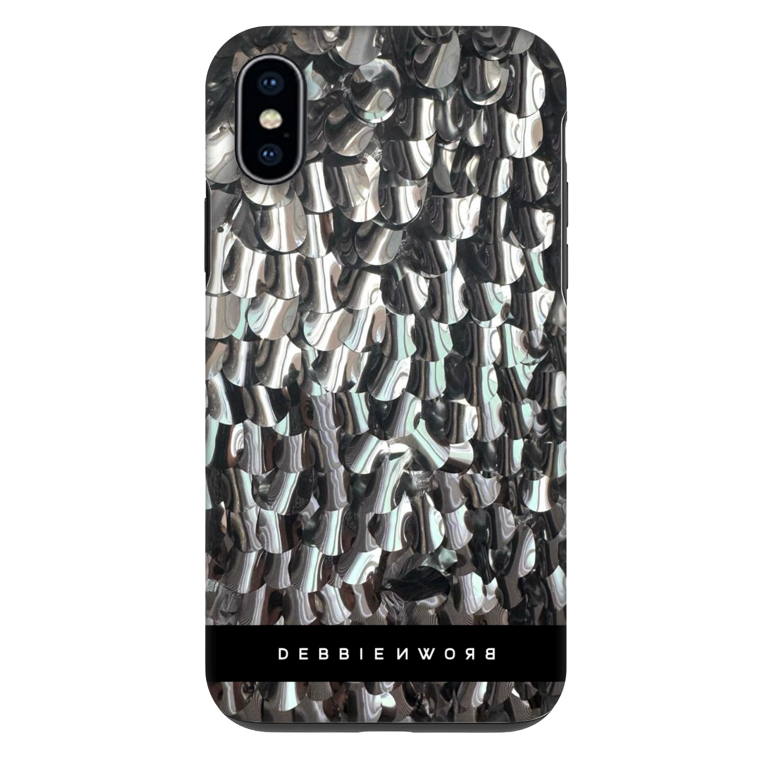 Picasee Fashion Case Apple iPhone X/XS - BORN TO SHINE