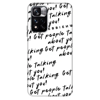 Szilikon tok erre a típusra Xiaomi Redmi Note 11 Pro - GET PEOPLE TALK ABOUT YOU