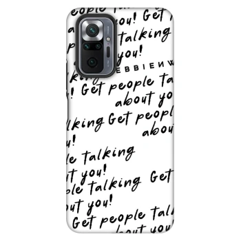 Szilikon tok erre a típusra Xiaomi Redmi Note 10 Pro - GET PEOPLE TALK ABOUT YOU