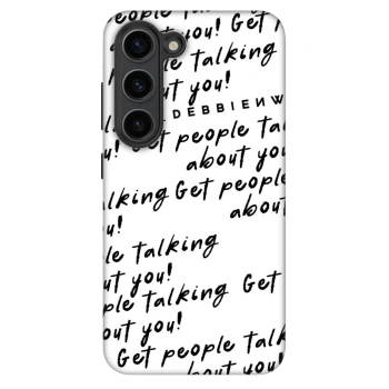 Szilikon tok erre a típusra Samsung Galaxy S23 5G - GET PEOPLE TALK ABOUT YOU