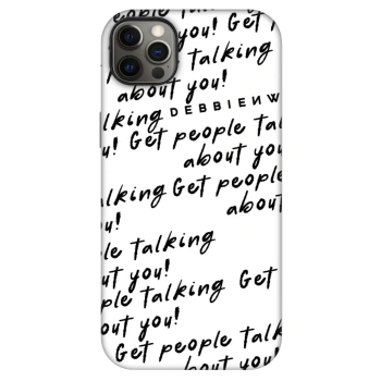 Szilikon tok erre a típusra Apple iPhone 12 Pro Max - GET PEOPLE TALK ABOUT YOU