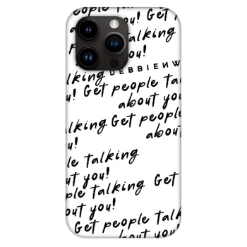 Szilikon tok erre a típusra Apple iPhone 13 Pro - GET PEOPLE TALK ABOUT YOU