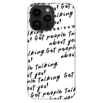 Szilikon tok erre a típusra Apple iPhone 14 Pro Max - GET PEOPLE TALK ABOUT YOU