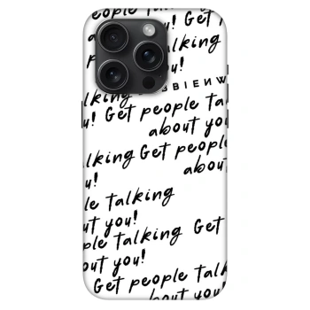 Szilikon tok erre a típusra Apple iPhone 15 Pro - GET PEOPLE TALK ABOUT YOU