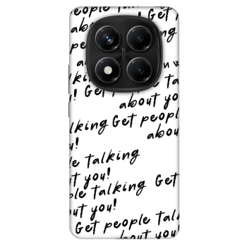 Szilikon tok erre a típusra Xiaomi Redmi Note 14 Pro 4G - GET PEOPLE TALK ABOUT YOU