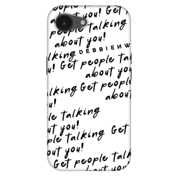 Szilikon tok erre a típusra Apple iPhone 17e - GET PEOPLE TALK ABOUT YOU