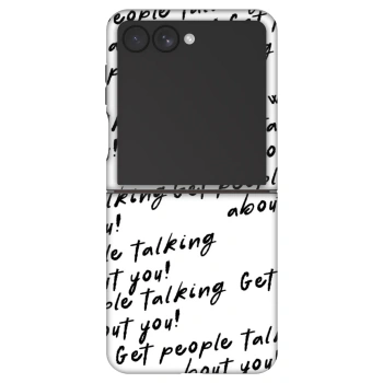 Szilikon tok erre a típusra Samsung Galaxy Z Flip7 5G - GET PEOPLE TALK ABOUT YOU