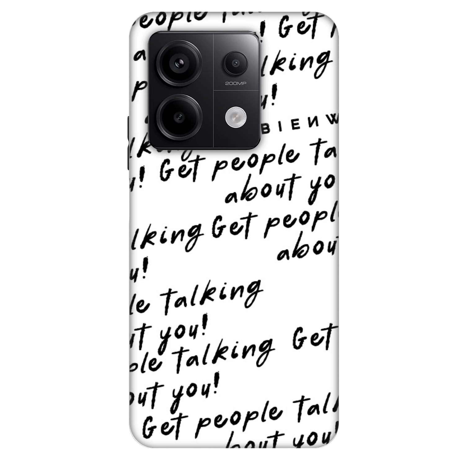 Picasee Fashion Case Xiaomi Redmi Note 13 Pro 5G - GET PEOPLE TALK ABOUT YOU