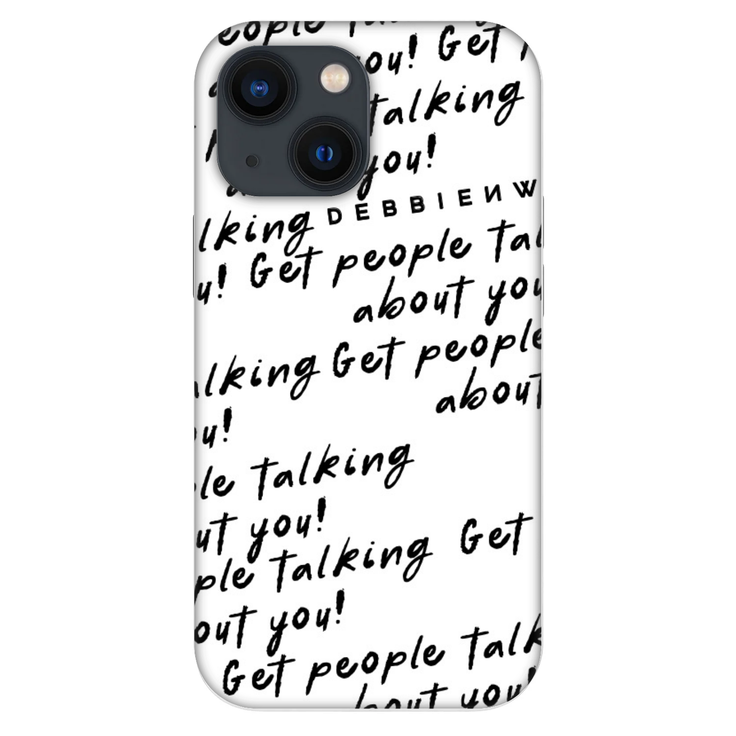 Picasee Fashion Case Apple iPhone 13 mini - GET PEOPLE TALK ABOUT YOU
