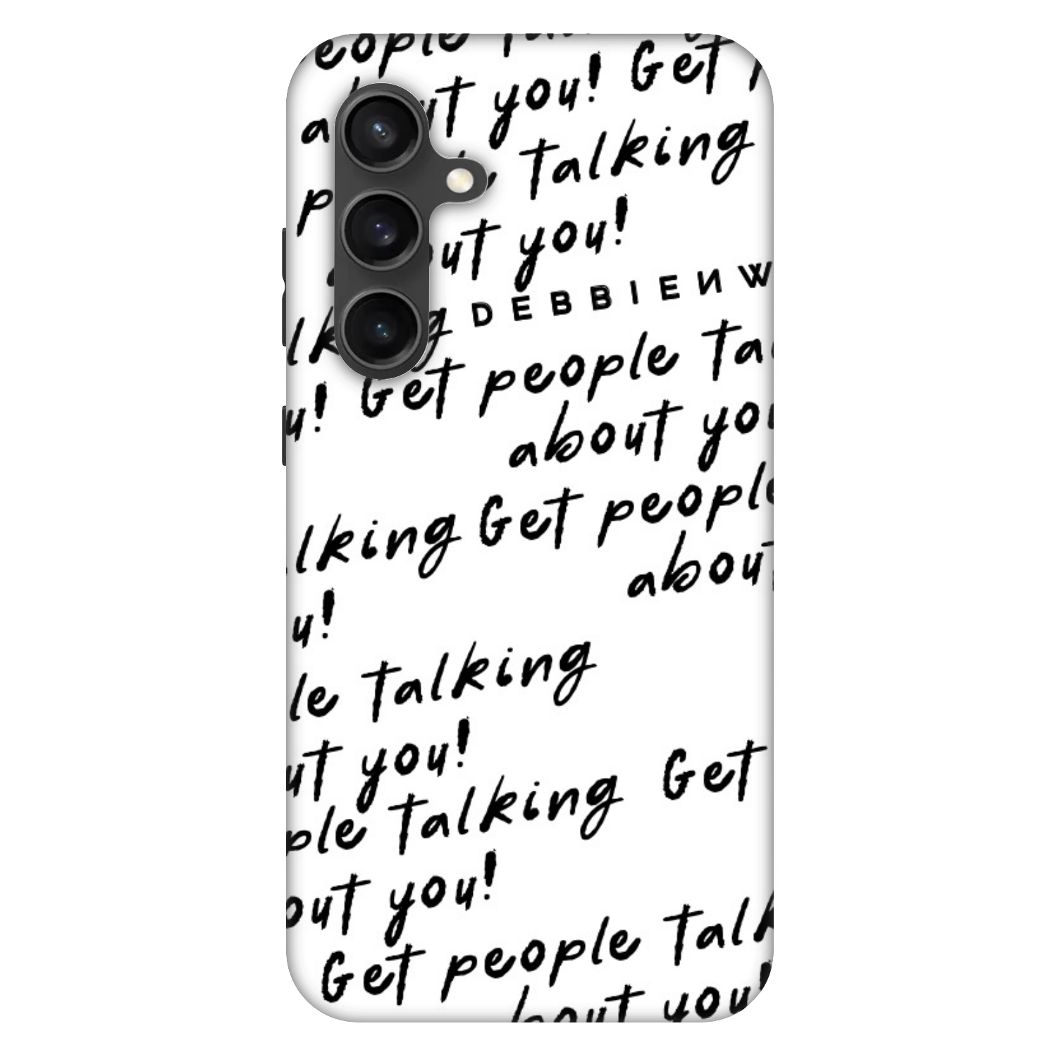 Picasee Fashion Case Samsung Galaxy S24 FE S721B - GET PEOPLE TALK ABOUT YOU