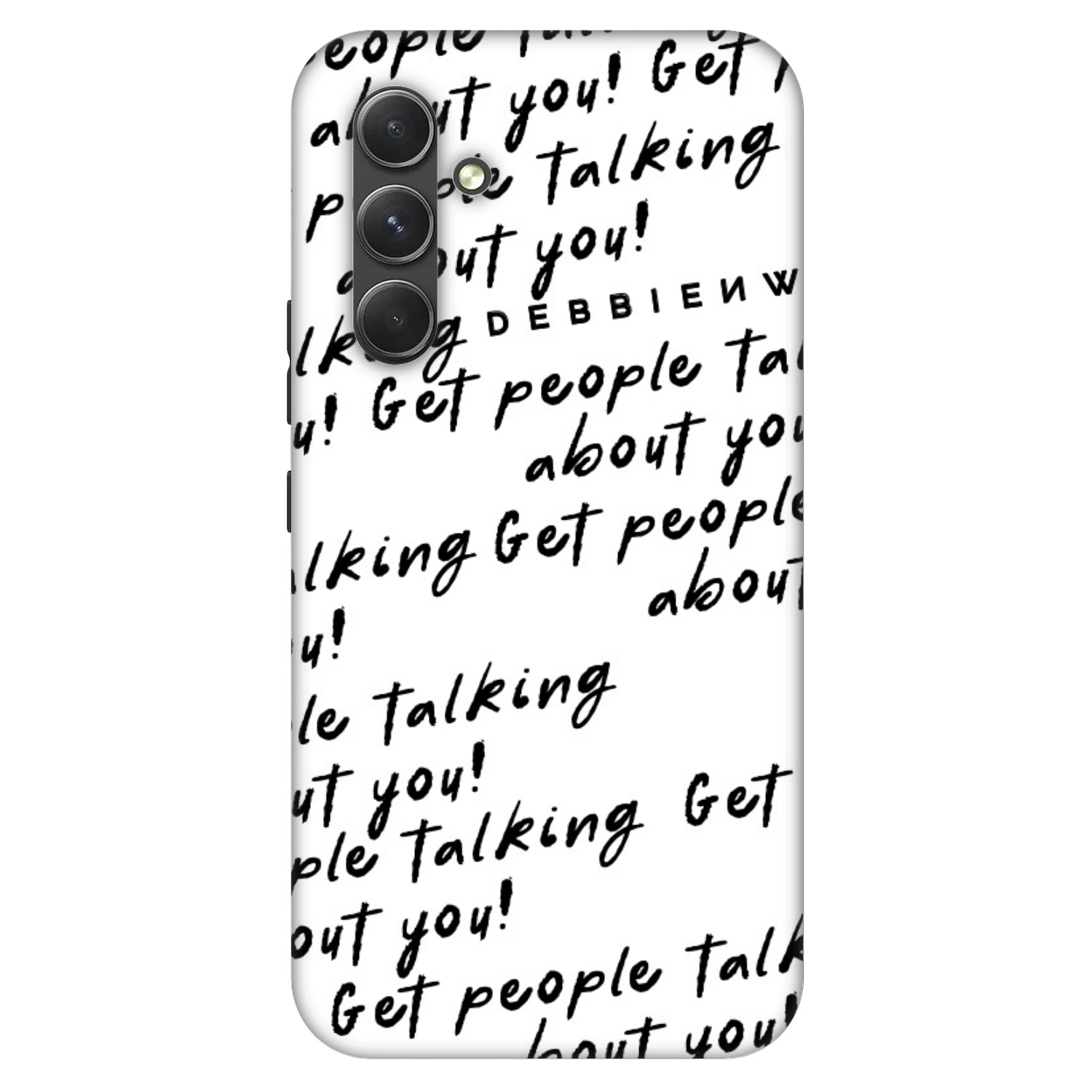 Picasee Fashion Case Samsung Galaxy A54 5G A546B - GET PEOPLE TALK ABOUT YOU