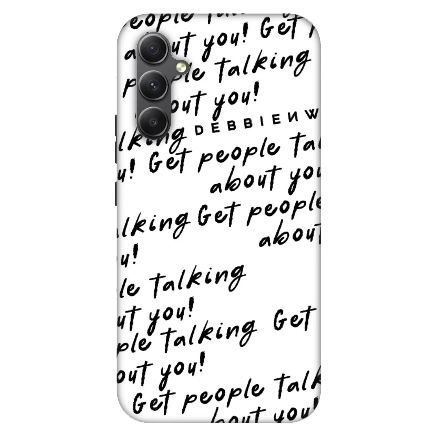 Picasee Fashion Case Samsung Galaxy A34 5G A346B - GET PEOPLE TALK ABOUT YOU