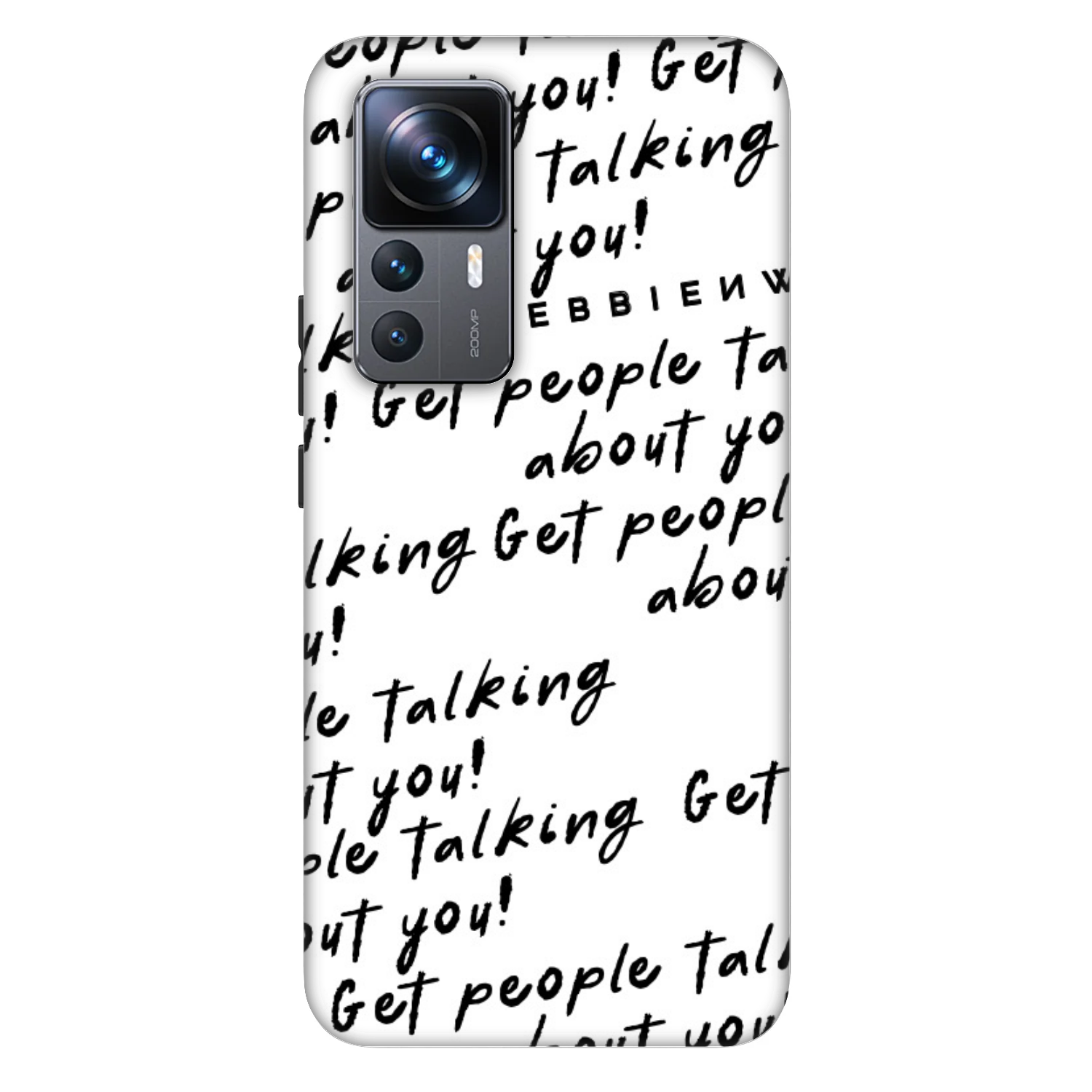 Picasee Fashion Case Xiaomi 12T - GET PEOPLE TALK ABOUT YOU