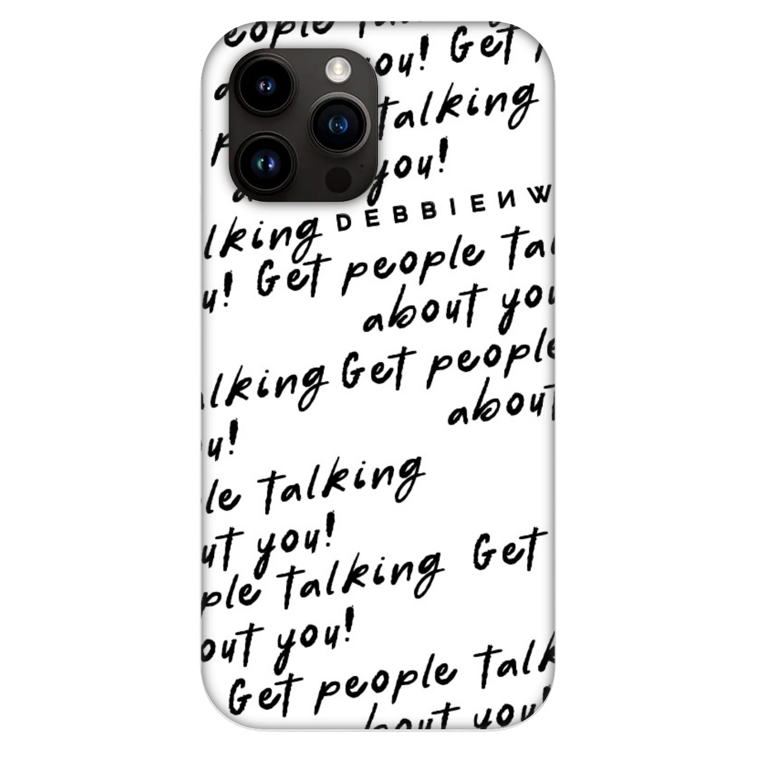 Picasee Fashion Case MagSafe Apple iPhone 13 Pro Max - GET PEOPLE TALK ABOUT YOU