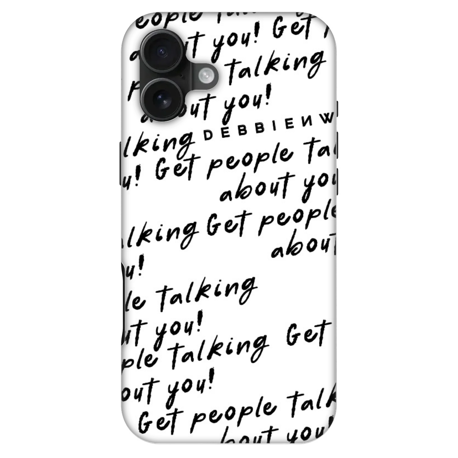 Picasee Fashion Case MagSafe Apple iPhone 16 Plus - GET PEOPLE TALK ABOUT YOU