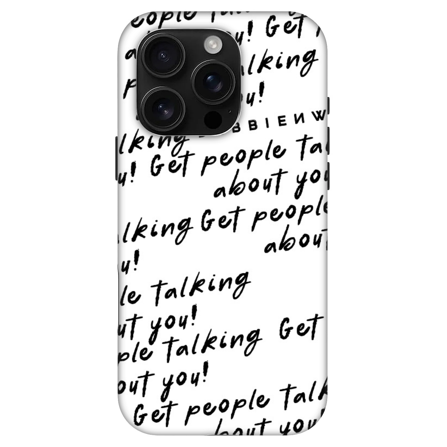 Picasee Fashion Case MagSafe Apple iPhone 16 Pro - GET PEOPLE TALK ABOUT YOU