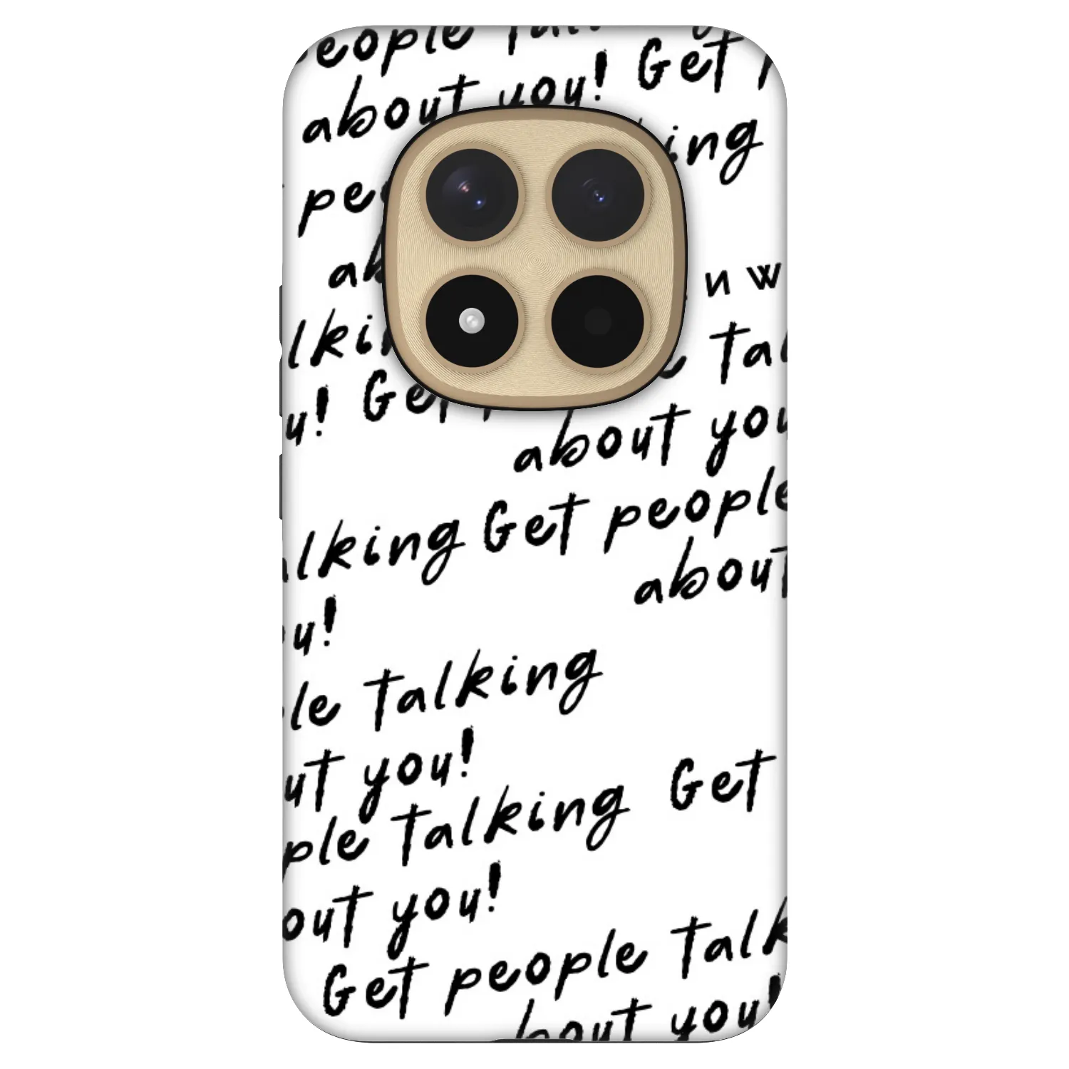Picasee Fashion Case Xiaomi Redmi Note 15 Pro+ - GET PEOPLE TALK ABOUT YOU
