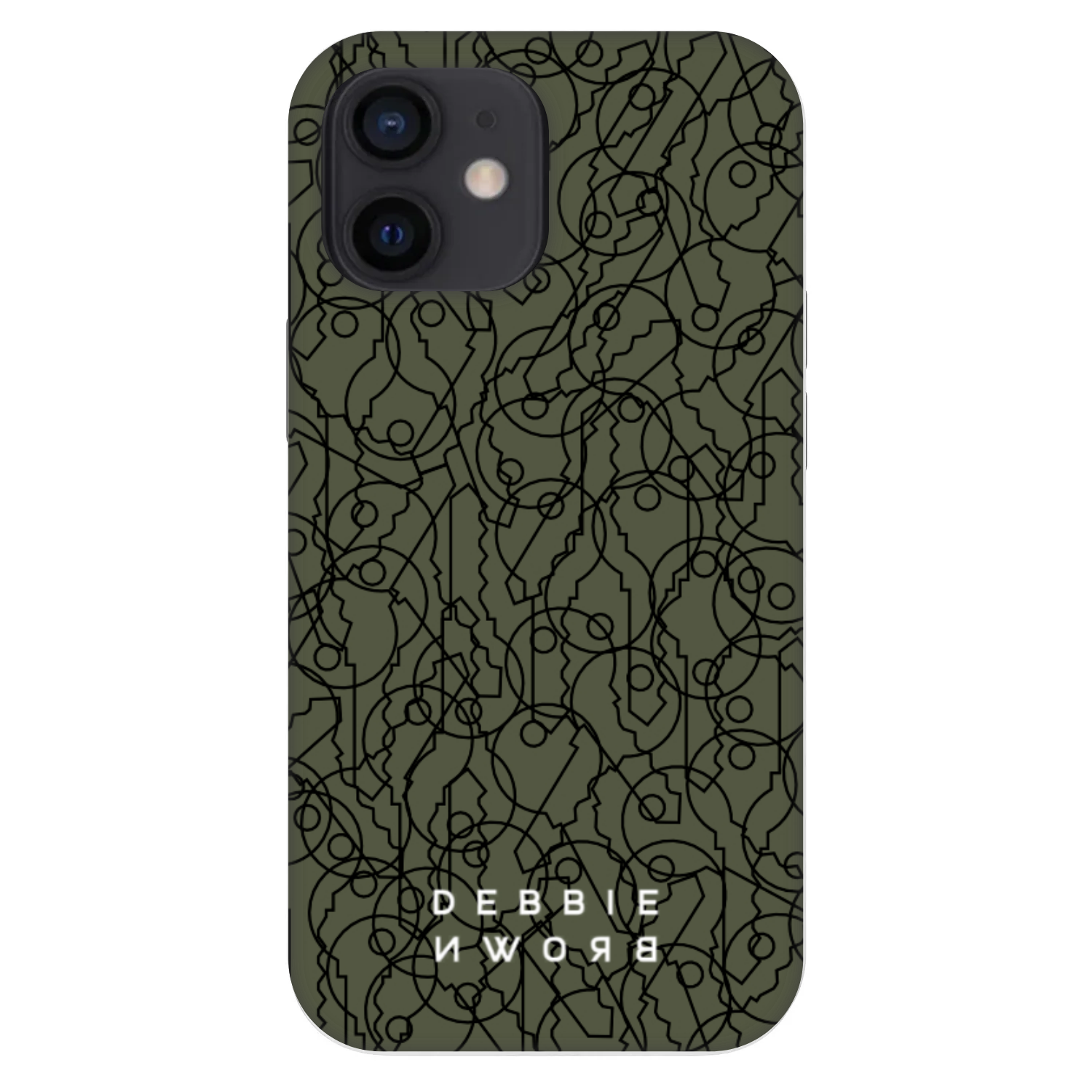 Picasee Fashion Case Apple iPhone 12 mini - UNLOCK YOURSELF