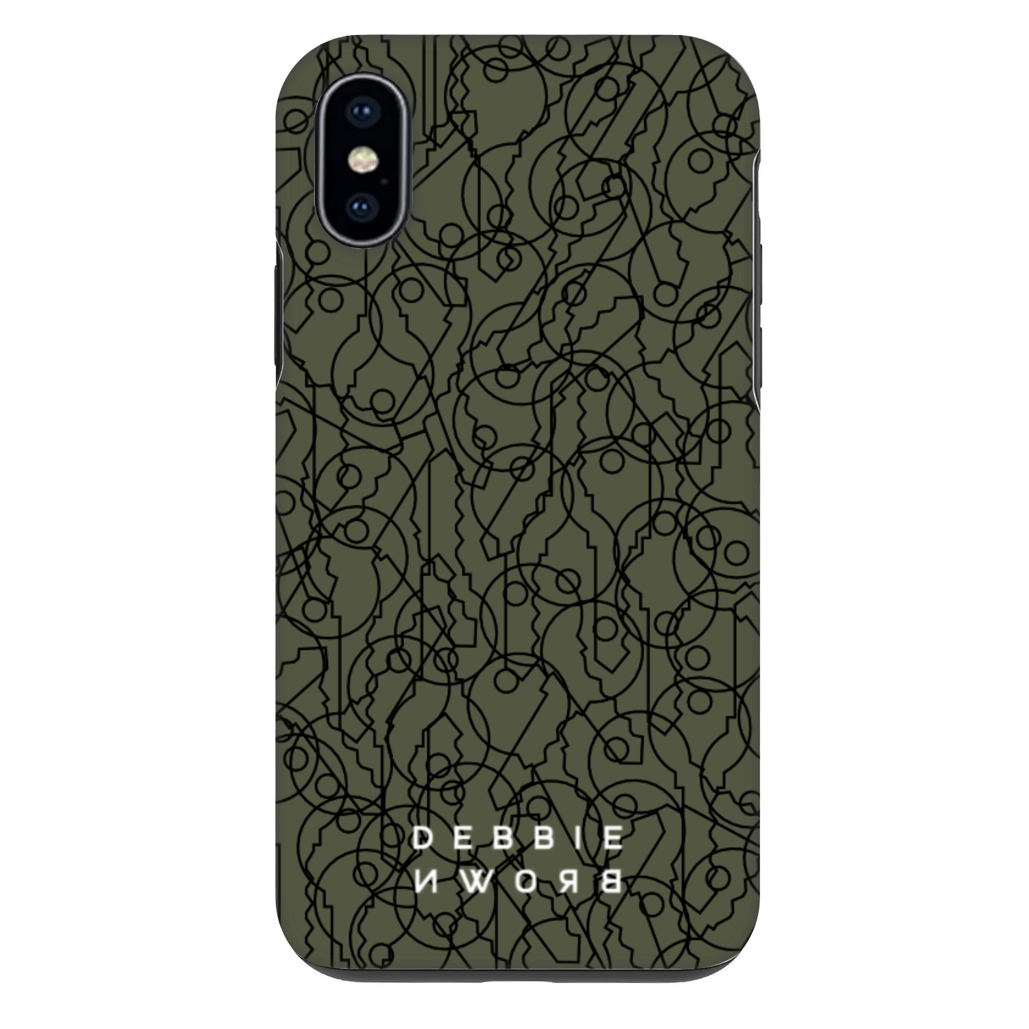 Picasee Fashion Case Apple iPhone X/XS - UNLOCK YOURSELF