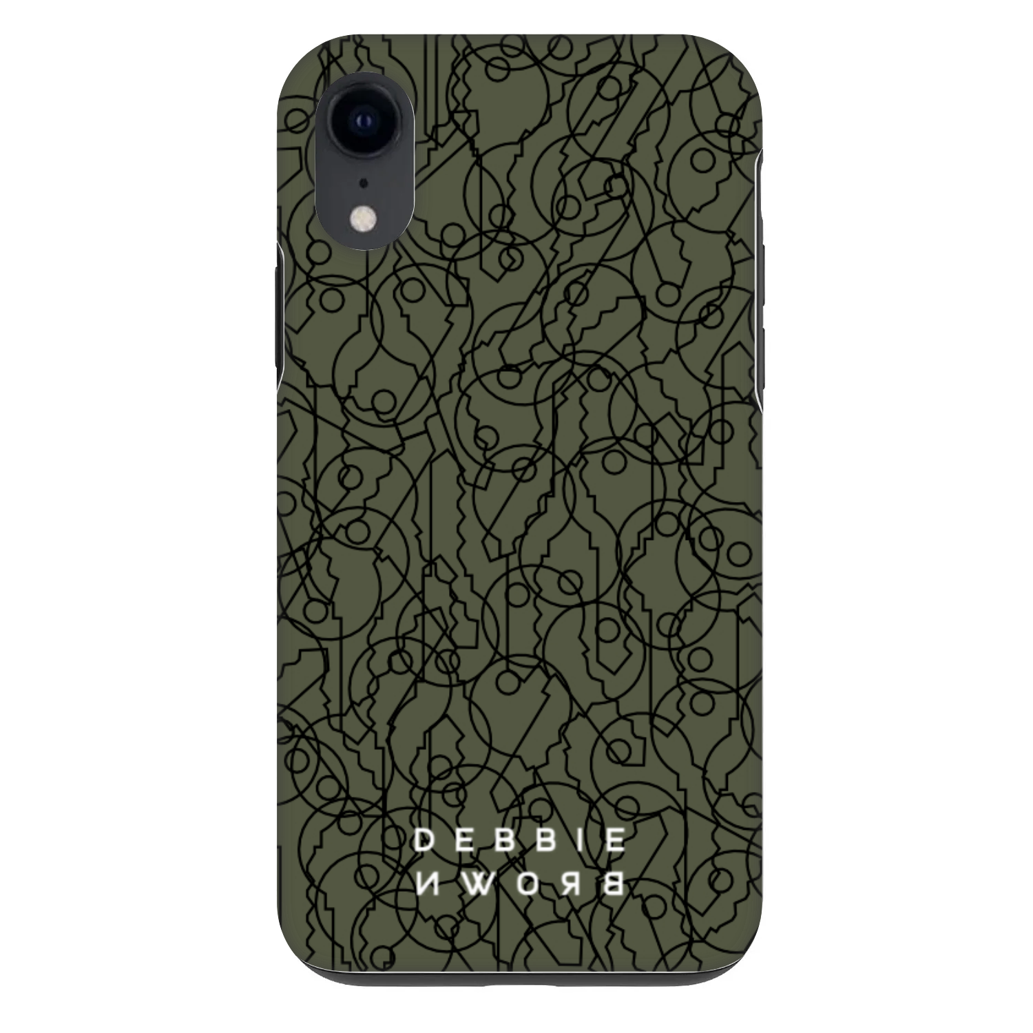 Picasee Fashion Case Apple iPhone XR - UNLOCK YOURSELF