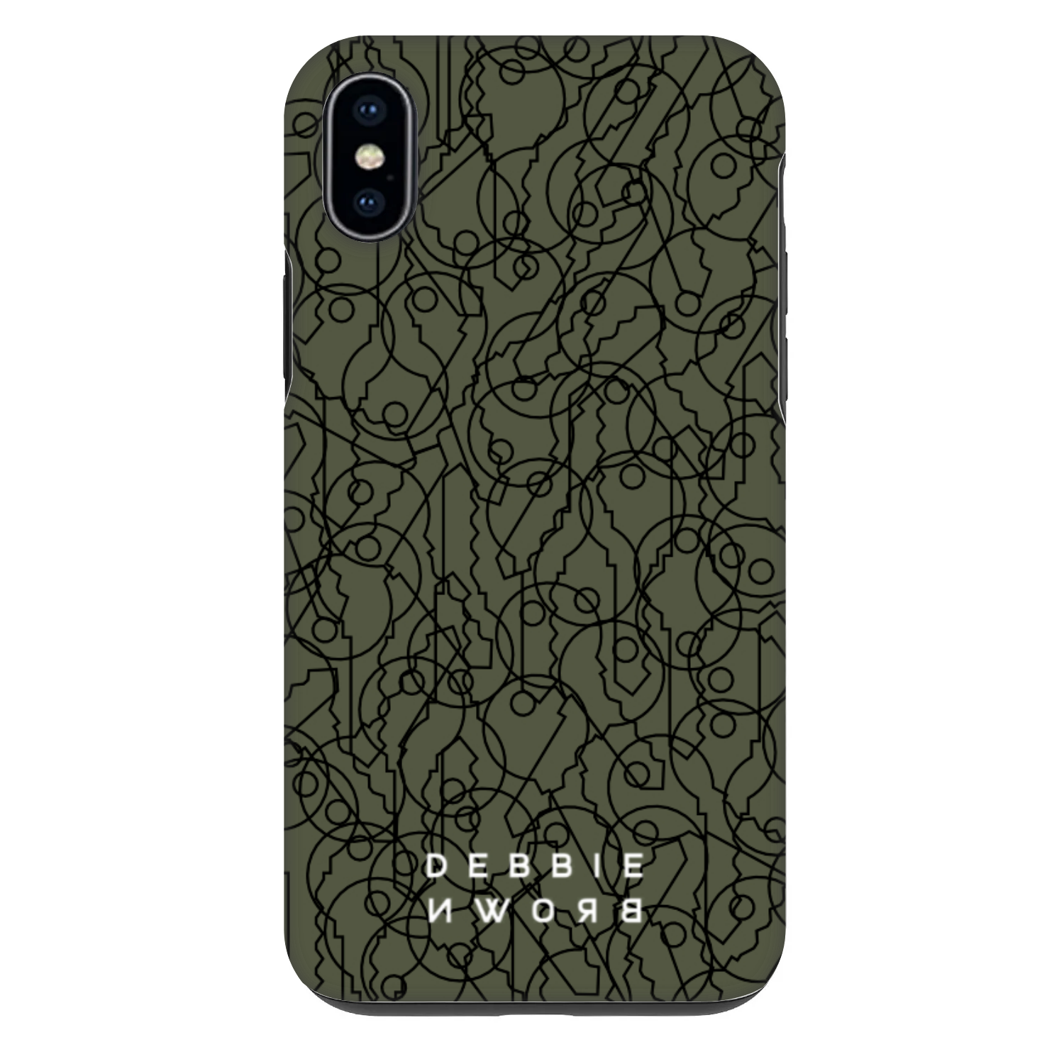 Picasee Fashion Case Apple iPhone XS Max - UNLOCK YOURSELF