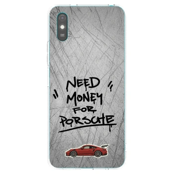 Picasee átlátszó szilikon tok az alábbi mobiltelefonokra Xiaomi Redmi 9A - Grey Drift