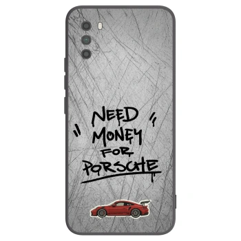 Picasee fekete szilikon tok az alábbi mobiltelefonokra Xiaomi Poco M3 - Grey Drift