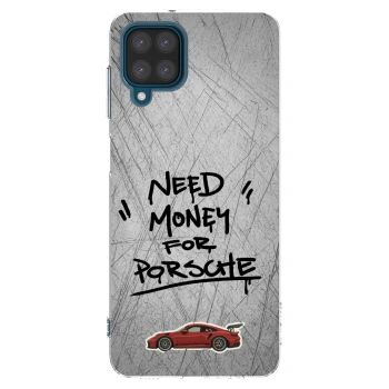 Picasee átlátszó szilikon tok az alábbi mobiltelefonokra Samsung Galaxy A12 A125F - Grey Drift