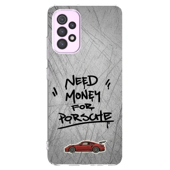 Picasee átlátszó szilikon tok az alábbi mobiltelefonokra Samsung Galaxy A32 5G A326B - Grey Drift