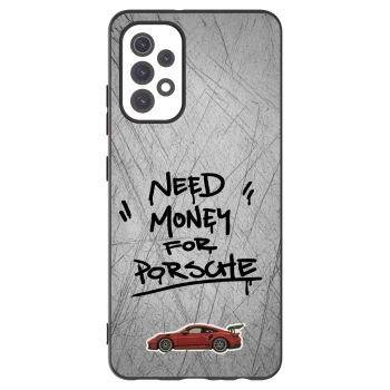 Picasee fekete szilikon tok az alábbi mobiltelefonokra Samsung Galaxy A32 5G A326B - Grey Drift