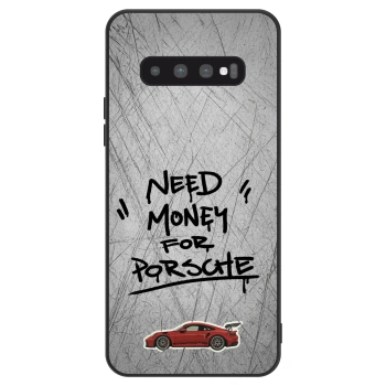 Szilikon tok erre a típusra Samsung Galaxy S10 G973 - Grey Drift