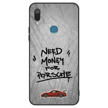 Szilikon tok erre a típusra Huawei Y7 2019 - Grey Drift