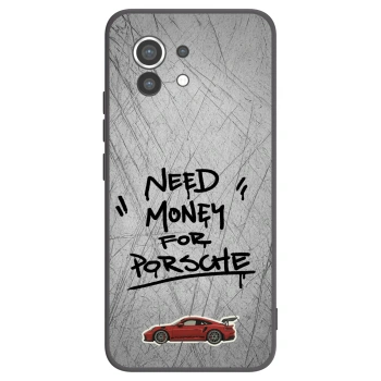 Picasee fekete szilikon tok az alábbi mobiltelefonokra Xiaomi Mi 11 - Grey Drift