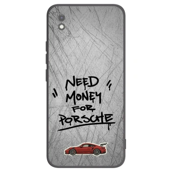 Picasee fekete szilikon tok az alábbi mobiltelefonokra Xiaomi Redmi 9AT - Grey Drift