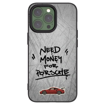 Picasee fekete szilikon tok az alábbi mobiltelefonokra Apple iPhone 13 Pro - Grey Drift