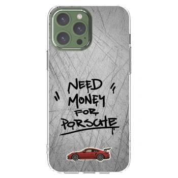 Picasee átlátszó szilikon tok az alábbi mobiltelefonokra Apple iPhone 13 Pro Max - Grey Drift