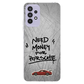 Picasee átlátszó szilikon tok az alábbi mobiltelefonokra Samsung Galaxy A32 4G SM-A325F - Grey Drift