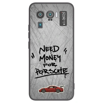 Picasee fekete szilikon tok az alábbi mobiltelefonokra Xiaomi Mi 11 Ultra - Grey Drift