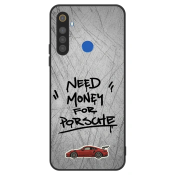 Szilikon tok erre a típusra Realme 5 - Grey Drift
