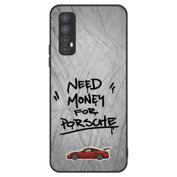 Szilikon tok erre a típusra Realme 7 - Grey Drift