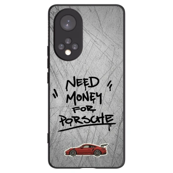Picasee fekete szilikon tok az alábbi mobiltelefonokra Honor 50 5G - Grey Drift