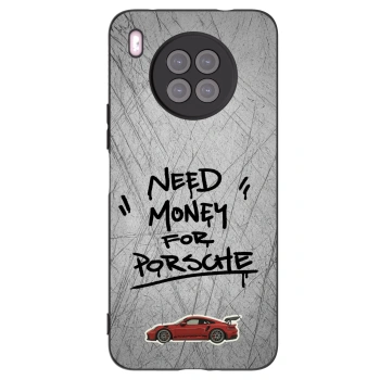 Picasee fekete szilikon tok az alábbi mobiltelefonokra Huawei Nova 8i - Grey Drift