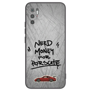 Picasee fekete szilikon tok az alábbi mobiltelefonokra Xiaomi Poco M3 Pro 5G - Grey Drift