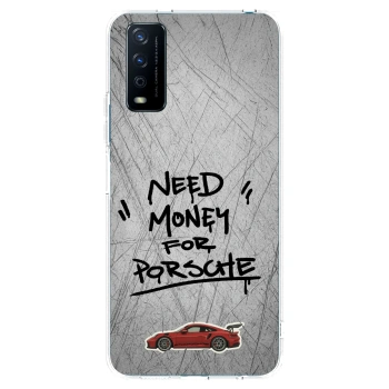 Picasee átlátszó szilikon tok az alábbi mobiltelefonokra Vivo Y11s - Grey Drift