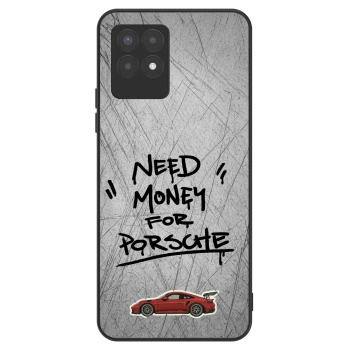 Szilikon tok erre a típusra Realme 8i - Grey Drift
