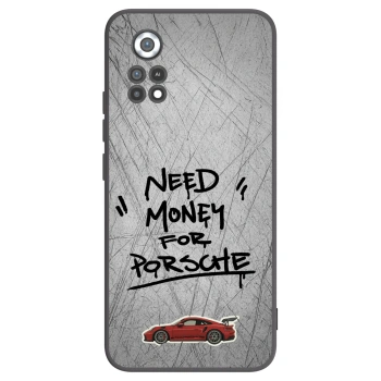 Picasee fekete szilikon tok az alábbi mobiltelefonokra Xiaomi Poco X4 Pro 5G - Grey Drift