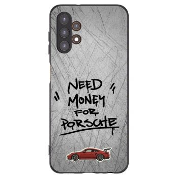 Picasee fekete szilikon tok az alábbi mobiltelefonokra Samsung Galaxy A13 4G A135 - Grey Drift