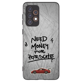 Picasee fekete szilikon tok az alábbi mobiltelefonokra Samsung Galaxy A33 5G A336 - Grey Drift