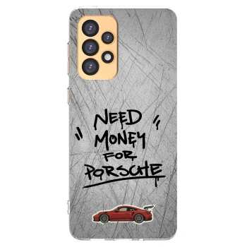 Picasee átlátszó szilikon tok az alábbi mobiltelefonokra Samsung Galaxy A33 5G A336 - Grey Drift