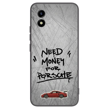 Picasee fekete szilikon tok az alábbi mobiltelefonokra Vivo Y01 - Grey Drift